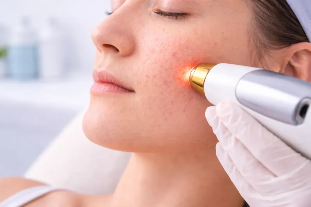 After laser sessions​