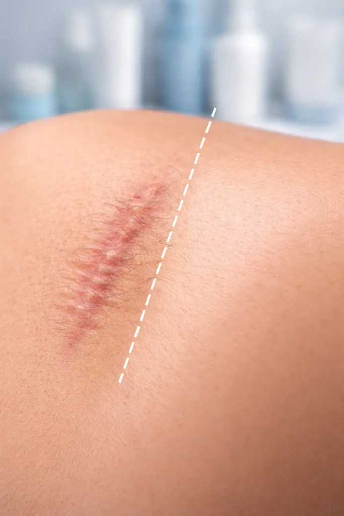 Helps improve the appearance of different types of scars​